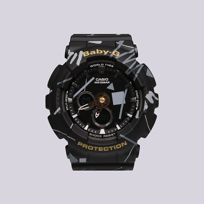  черные часы Casio Casio Baby-G BA-120SC-1A - цена, описание, фото 1